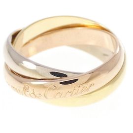 Anillo Cartier Trinity en oro rosa blanco y amarillo 18K