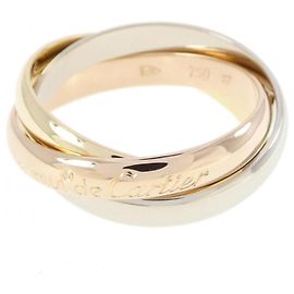 Anillo Cartier Trinity en oro rosa blanco y amarillo 18K
