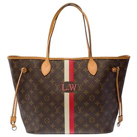 LOUIS VUITTON Neverfull Tasche aus braunem Canvas - 103888