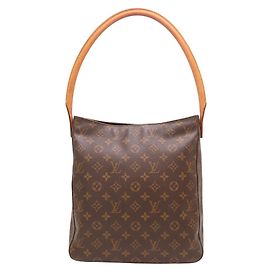 Louis Vuitton Monogram Looping GM Schultertasche Braun