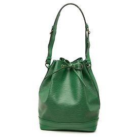 Sac seau Louis Vuitton Epi Noe GM Vert