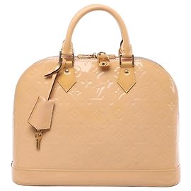 Borsa Louis Vuitton Alma PM Vernis in Beige M90170