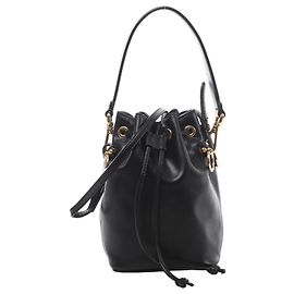 Borsa a tracolla 2Way Mon Tresor Mini in pelle Fendi in nero 8BS010