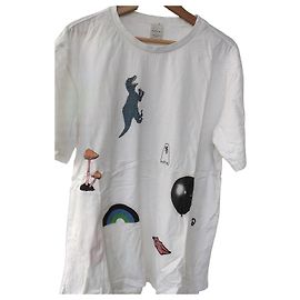 Paul Smith Printed Cotton T-Shirt - White