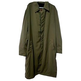 Loewe Gabardina de algodón para hombre - Verde Caqui