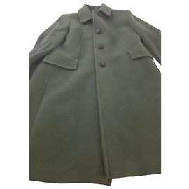 Autre Marque Abrigo SUITE 51 verde de lana virgen y cashmere