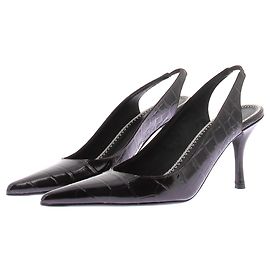 Magda Butrym Slingback con effetto coccodrillo