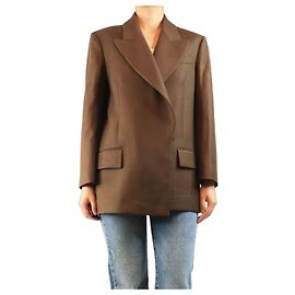 Autre Marque Brauner Wollblazer - size UK 10