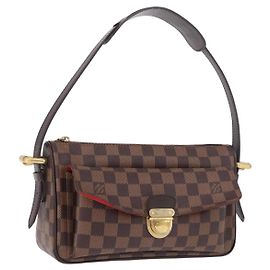 LOUIS VUITTON Damier Ebene Ravello GM Shoulder Bag N60006 LV