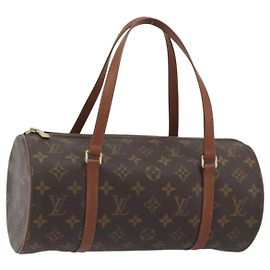 LOUIS VUITTON Monogram Papillon 30 Hand Bag M51385 LV