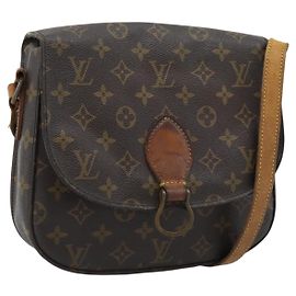 LOUIS VUITTON Monogram Saint Cloud GM Shoulder Bag M51242 LV
