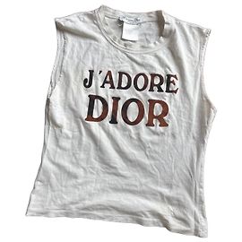 Camiseta Christian Dior J'adore Dior blanca