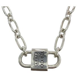 Collana Tiffany & Co. Silver 925 Small Double Lock
