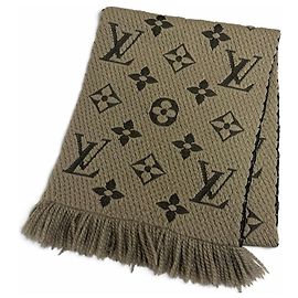 Stola Logomania in lana e seta Louis Vuitton