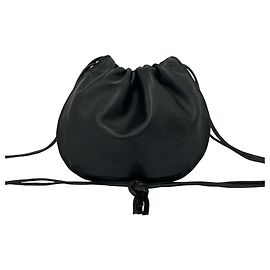 Borsa a tracolla Loewe Vintage Anagram Logo in pelle nappa