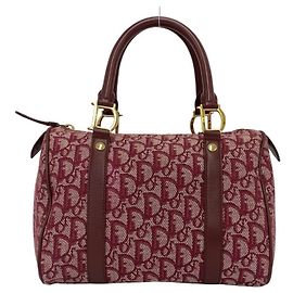 Borsa in tela e pelle Christian Dior