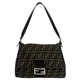 Fendi Mamma Bucket Zucca FF Logo Pattern Bag