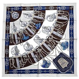 Hermès Pañuelo de seda Hermes Cliquetis