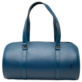 Louis Vuitton Blue Epi Soufflot