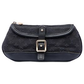 Louis Vuitton Blue Monogram Mini Lin Anne Sophie Pouch