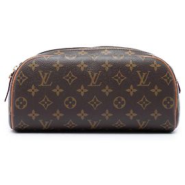 Necessaire Louis Vuitton Brown Monogram Dopp Kit