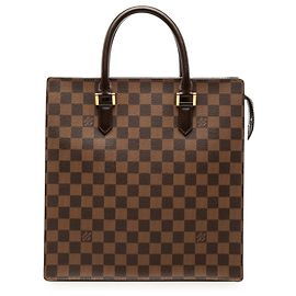 Louis Vuitton Brown Damier Ebene Venice Sac Plat