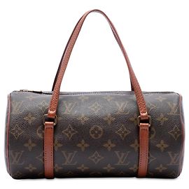 Louis Vuitton Brown Monogram Papillon 26