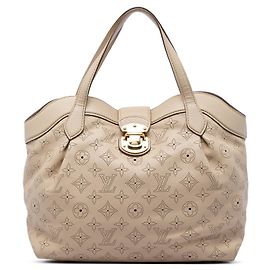 Louis Vuitton Beige Monogram Mahina Cirrus PM