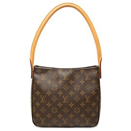 Louis Vuitton Brown Monogram Looping MM