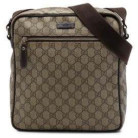 Gucci Beige GG Supreme Crossbody