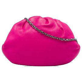 Bolso bandolera LOEWE de piel de oveja rosa con cadena