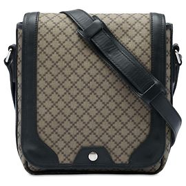 Borsa a tracolla Gucci in tela rivestita Diamante beige