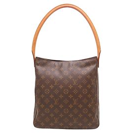 Louis Vuitton Brown Monogram Looping GM