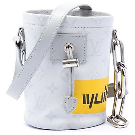 Louis Vuitton Monogram Chalk Nano Sling Bag Grau