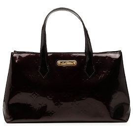 Louis Vuitton Purple Monogram Vernis Wilshire PM