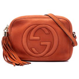 Gucci Soho Disco Crossbody in nubuck arancione