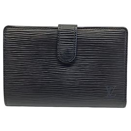Cartera bi-fold Louis Vuitton de piel Epi