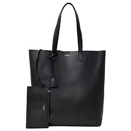 Borsa Tote Saint Laurent in pelle nera