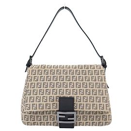 NOVA BOLSA DE MÃO FENDI 8BR001 ZUCCHINO MAMMA BAGUETTE TOILE ZUCCA