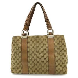 Tote Gucci GG Canvas Bamboo