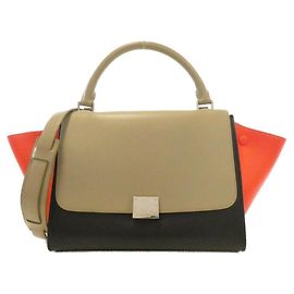 Céline Borsa Celine Small Trapeze in vitello