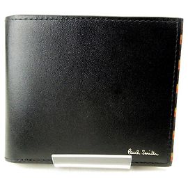 Portafoglio in pelle Paul Smith Brite Stripe Trim