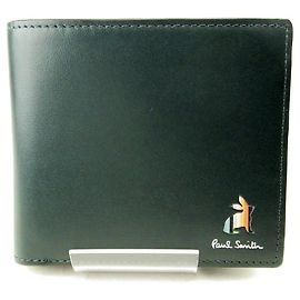 Portafoglio bifold Paul Smith Marqueterie Stripe in pelle di coniglio