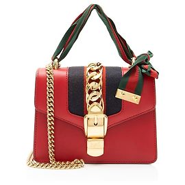 Bolso Mini Chain Sylvie de piel Gucci