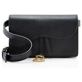Borsa Cintura Saddle Dior in pelle di vitello grana grossa