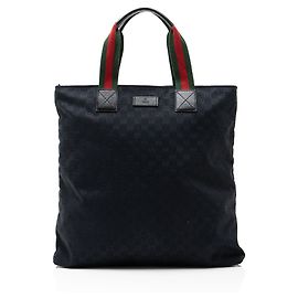 Bolso Tote Large N/S Gucci GG Canvas Web