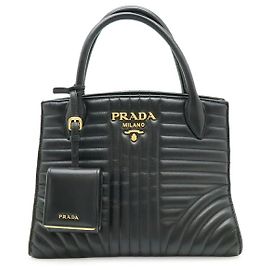 Prada Borsa a mano in pelle Diagram