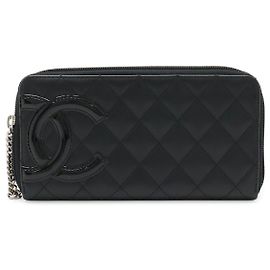 Portafoglio con zip Chanel Cambon Line