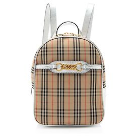 Mochila Burberry Horseferry Check Link 1983 Knight
