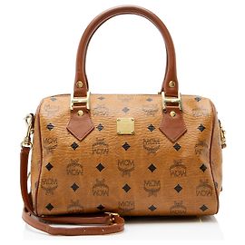 Borsa Boston Small MCM Vintage Visetos